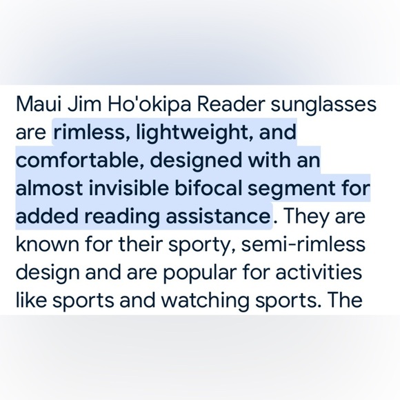 Maui Jim Ho’Okipa “Readers” Polarized Gray Sunglasses - Picture 7 of 11